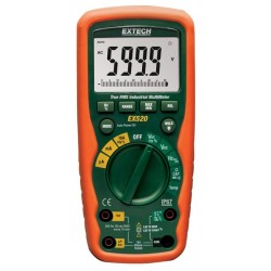 EXTECH EX520  11 ΛΕΙΤΟΥΡΓΙΩΝ TRUE RMS ΒΙΟΜΗΧΑΝΙΚΟΥ ΤΥΠΟΥ ΠΟΛΥΜΕΤΡΟ