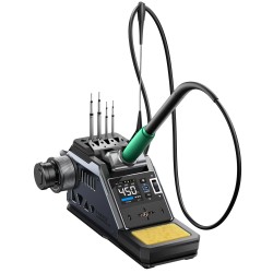 FNIRSI® DWS-P2 100W Portable Soldering Station, 18650 Battery, 100°C - 450°C