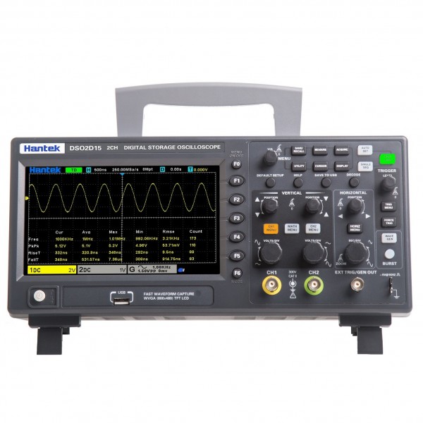 Hantek DSO2D15 oscilloscope 2CH 150MHZ Hantek DSO2D15 oscilloscope 2CH 150MHZ