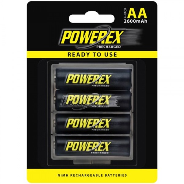 Maha Powerex Επαναφορτιζόμενες AA 2600 Maha Powerex Επαναφορτιζόμενες AA 2600