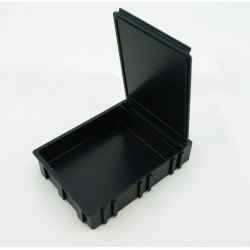ESD SMD container black 68x57x15mm