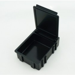 ESD SMD container black 40x37x15mm