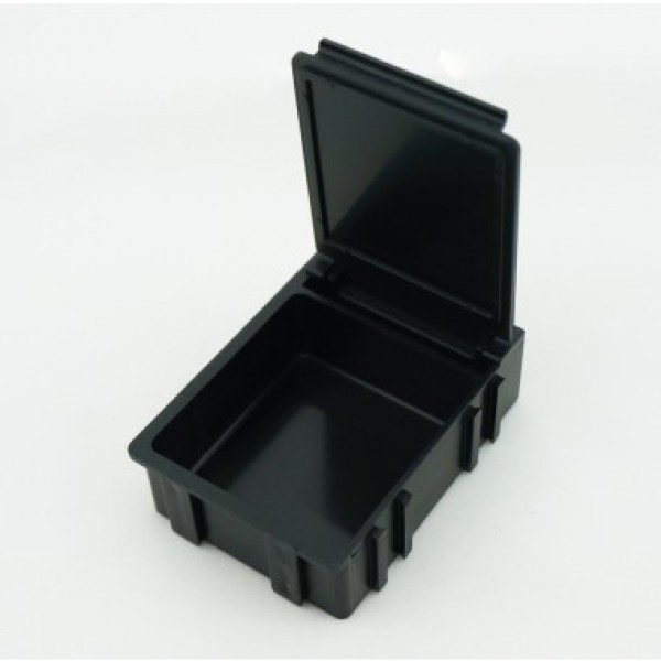 ESD SMD container black 40x37x15mm ESD SMD container black 40x37x15mm