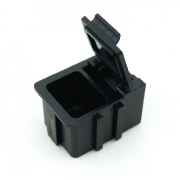 ESD SMD container black 16x12x25 ESD SMD container black 16x12x25