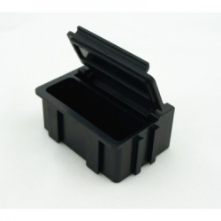 ESD SMD container black 37x12x15mm
