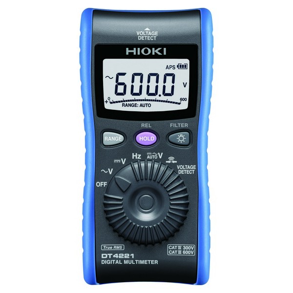 HIOKI DT4222 ΠΟΛΥΜΕΤΡΟ 600V HIOKI DT4222 ΠΟΛΥΜΕΤΡΟ 600V